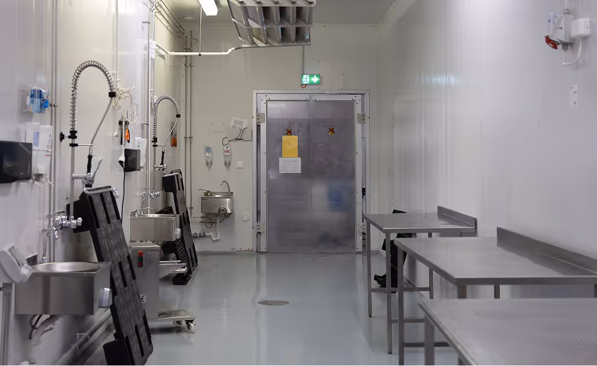 Inside Golden Unicorn factory.